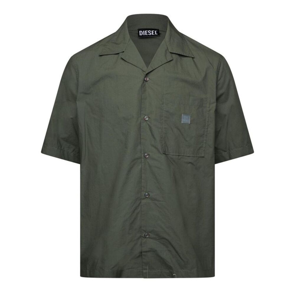 Diesel Mens Mac Short-Sleeved Shirt / Thyme